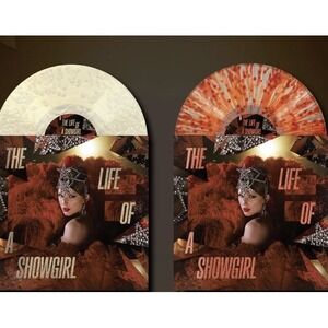 Taylor Swift Vinyl Set‎ The Life of a Showgirl Tiny Bubbles Champagne Christmas